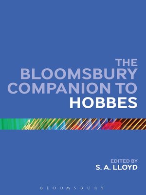 cover image of The Bloomsbury Companion to Hobbes